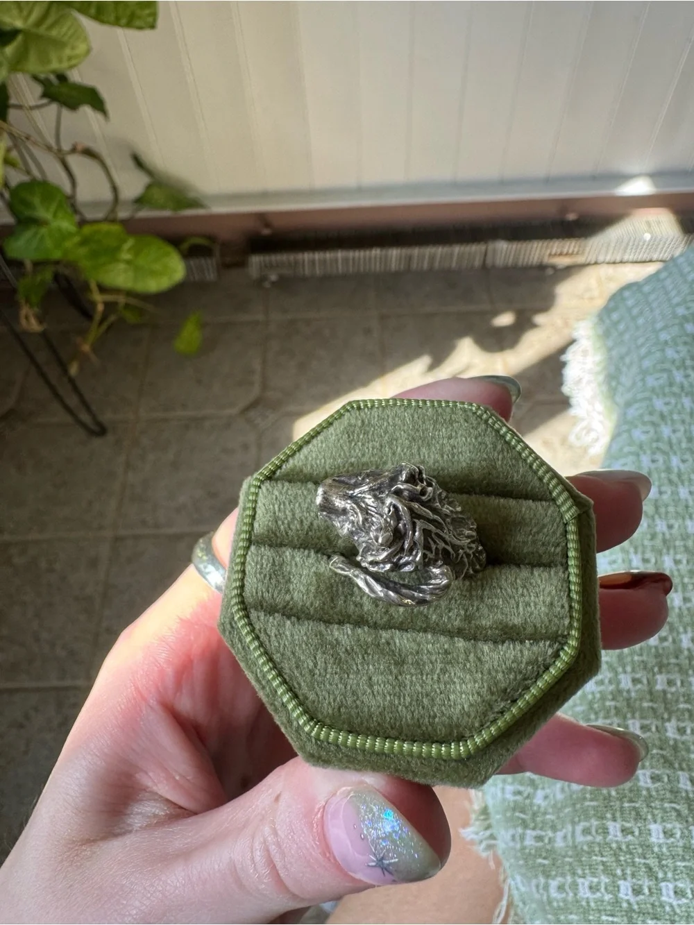 Lion Head Sterling Silver 925 Ring